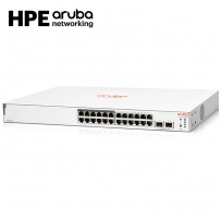 HPE Aruba 24포트 기가비트 스위칭 허브, 195W PoE 12포트 / SFP 2슬롯 JL813A