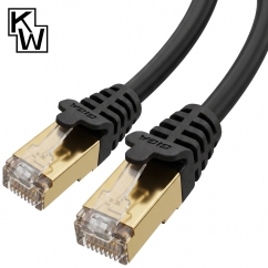 강원전자 KW CAT.7 SSTP 랜 케이블 0.3m KW7003