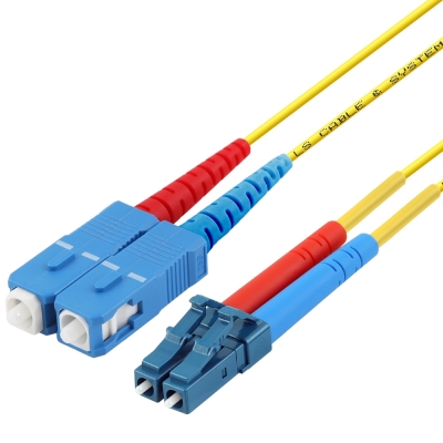 LS전선 LC-SC 싱글모드 광점퍼코드 15m LS-JC-LC/SC-SM-20DPV-150