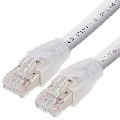 LS전선 CAT.7 S/FTP 랜 케이블 5m, 그레이 LS-PC-SSP7-GY-050