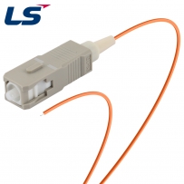 LS전선 SC/PC 멀티모드 광피그테일 1.5m LS-PIG-SC-M1-09SPV-015