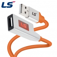 LS전선 USB2.0 슈퍼라이프사이클 High-Flex 연장 리피터 50m LS-UBAF-20AH-500