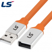 LS전선 USB2.0 슈퍼라이프사이클 High-Flex 연장 AM-AF 케이블 5m LS-UBAF-20H-050