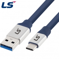 LS전선 USB3.0 슈퍼라이프사이클 High-Flex AM-CM 케이블 1m LS-UBC-30H-010