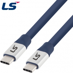LS전선 USB3.0 슈퍼라이프사이클 High-Flex CM-CM 케이블 1m LS-UCC-30H-010