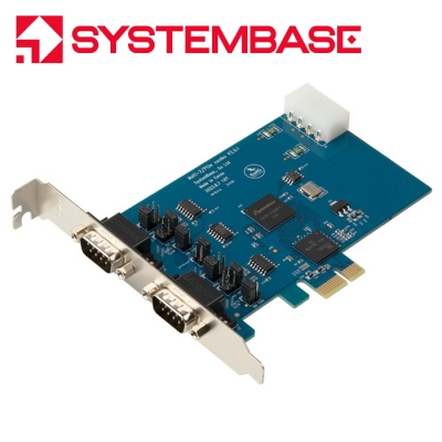 시스템베이스 PCI Express 2포트 RS422/485 시리얼카드 Multi-2/PCIe COMBO