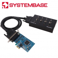 시스템베이스 PCI Express 4포트 RS422/485 시리얼카드 Multi-4/LPCIe COMBO