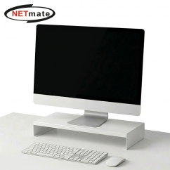 강원전자 넷메이트 다용도 메탈 받침대 560x240x80mm 화이트 NM-AM560WH