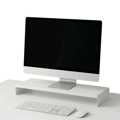 강원전자 넷메이트 다용도 메탈 받침대 700x240x80mm 화이트 NM-AM700WH