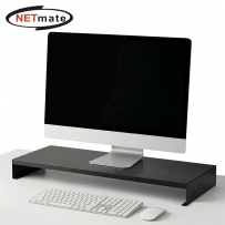 강원전자 넷메이트 울트라 와이드 메탈 받침대 900x400x80mm 블랙 NM-AM900BKG