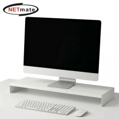 강원전자 넷메이트 다용도 메탈 받침대 900x300x80mm 화이트 NM-AM900WH