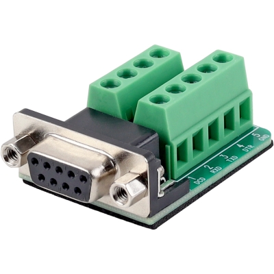 강원전자 넷메이트 DB9F / 9핀 터미널 블록 젠더 NM-DB9F06