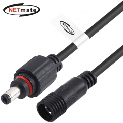 강원전자 넷메이트 방수형 고용량 DC 전원 연장 케이블 3m (5.5x2.1mm) NM-DP2130WP