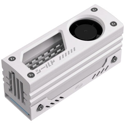 강원전자 넷메이트 M.2 SSD 알루미늄 방열판 (화이트) [EZDIY-FAB] NM-DPI2361