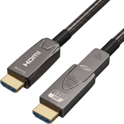 강원전자 넷메이트 아머드 HDMI2.1 AOC 배관용 케이블 5m NM-HAA05TD