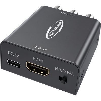 강원전자 넷메이트 HDMI to AV(컴포지트) 컨버터 NM-HAC01M