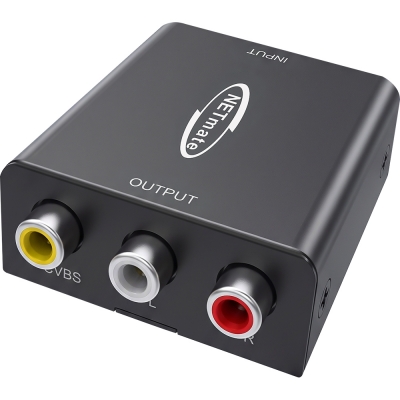 강원전자 넷메이트 HDMI to AV(컴포지트) 컨버터 NM-HAC01M