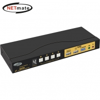 강원전자 넷메이트 8K 60Hz HDMI KVM 4:1 스위치(USB) NM-HK8604S
