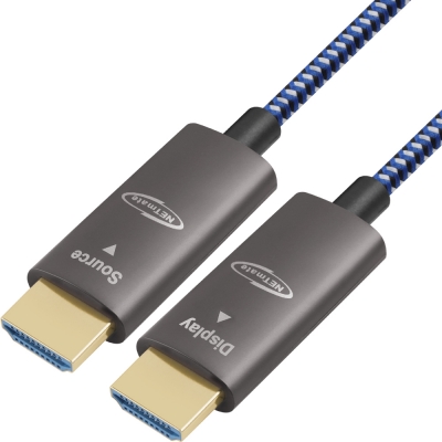 강원전자 넷메이트 HDMI2.1 Hybrid AOC 케이블 15m NM-HMP015