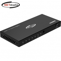 강원전자 넷메이트 4K 60Hz HDMI 4:1 선택기, 리모컨 NM-HRP4604