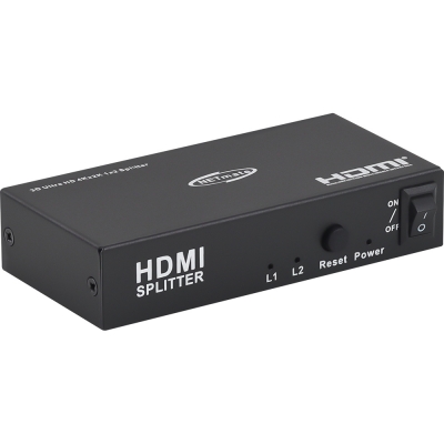 강원전자 넷메이트 4K 지원 HDMI 1:2 분배기