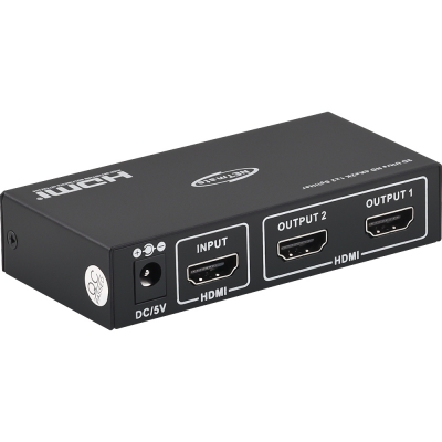 강원전자 넷메이트 4K 지원 HDMI 1:2 분배기