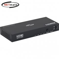 강원전자 넷메이트 4K 지원 HDMI 1:4 분배기