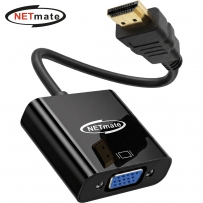 강원전자 넷메이트 HDMI to VGA(RGB) 컨버터, 오디오 출력 NM-HV02A