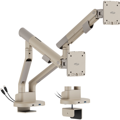 강원전자 넷메이트 관절형 듀얼 모니터 거치대 NM-MA23