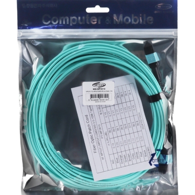 강원전자 넷메이트 OM3 8C MPO 광점퍼코드 10m NM-MP3810
