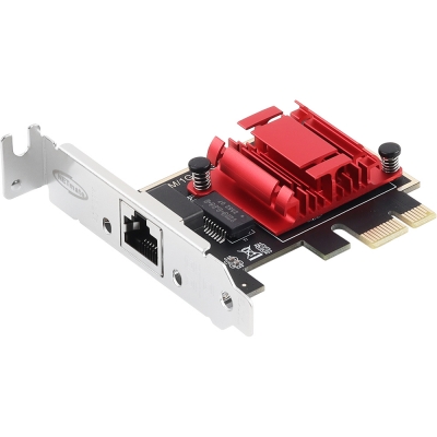 강원전자 넷메이트 PCI Express 2.5G 멀티 기가비트 랜카드(슬림PC겸용) NM-PL251