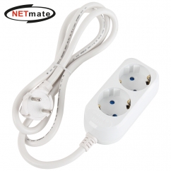강원전자 넷메이트 SAFE 멀티탭 2구 접지 3m NM-SF230