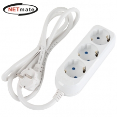 강원전자 넷메이트 SAFE 멀티탭 3구 접지 5m NM-SF350