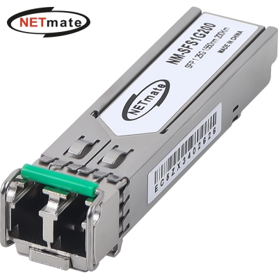 강원전자 넷메이트 기가비트 싱글모드 SFP 광 모듈(200km) NM-SFS1G200