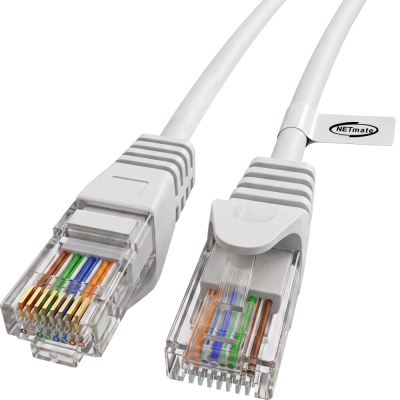 강원전자 넷메이트 CAT.6 UTP 랜 케이블 25m (화이트) NM-TC625