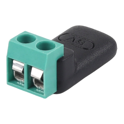 강원전자 넷메이트 USB-C / 2핀 터미널 블록 전원 입력 젠더 NM-TG18