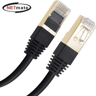 강원전자 넷메이트 CAT.7 SSTP 랜 케이블 1m NM-U701B