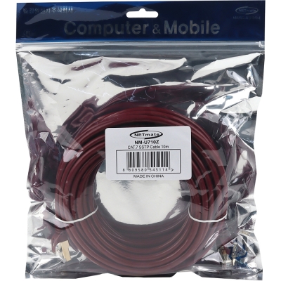 강원전자 넷메이트 CAT.7 SSTP 랜 케이블 10m NM-U710Z