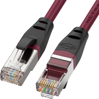 강원전자 넷메이트 CAT.8 SSTP 랜 케이블 0.3m NM-U803DR