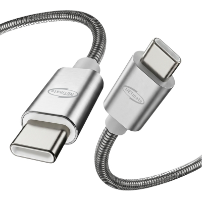 강원전자 넷메이트 아머드 USB C타입 240W 고속충전 케이블 1m NM-UCC10A