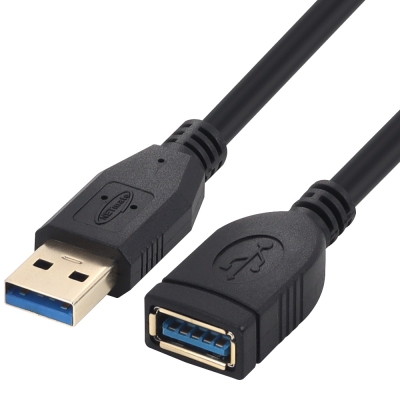 강원전자 넷메이트 USB3.0 연장 AM-AF 케이블 1m (블랙) NM-UF310BKZ