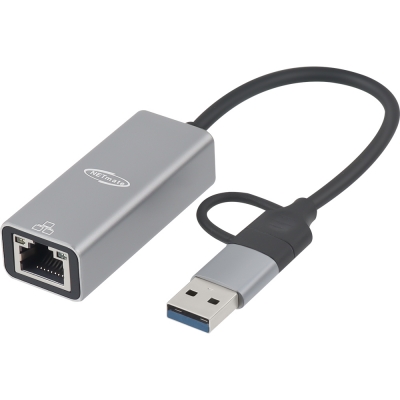 강원전자 넷메이트 USB3.0 2 in 1 기가비트 랜카드 NM-ULCA1G