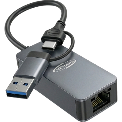 강원전자 넷메이트 USB3.0 2 in 1 2.5G 랜카드 NM-ULCA25G