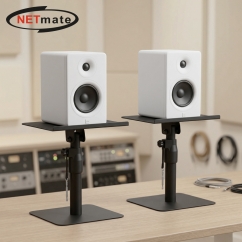 강원전자 넷메이트 탁상용 스피커 스탠드 세트 NMA-LMS13