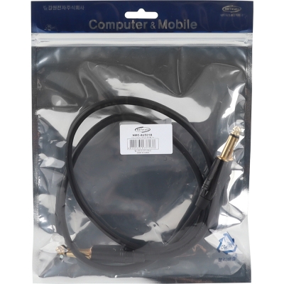 강원전자 넷메이트 TS(5.5 Mono) 마이크 케이블 1m NMC-AU501B