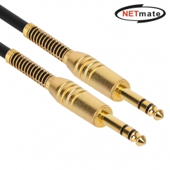 강원전자 넷메이트 TRS(5.5 Stereo) 마이크 케이블 1m NMC-AU501S