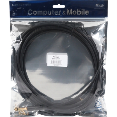 강원전자 넷메이트 TS(5.5 Mono) 마이크 케이블 5m NMC-AU505B