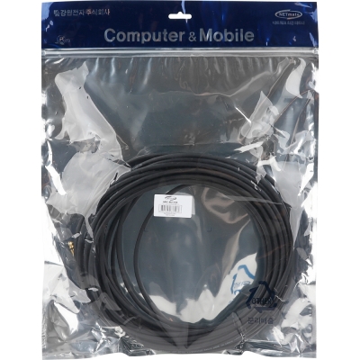 강원전자 넷메이트 TS(5.5 Mono) 마이크 케이블 15m NMC-AU515B