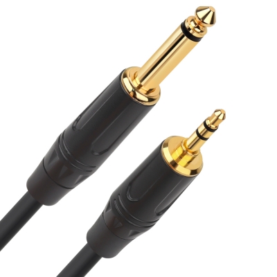 강원전자 넷메이트 TS(5.5 Mono)-스테레오 마이크 케이블 15m NMC-AU5315B