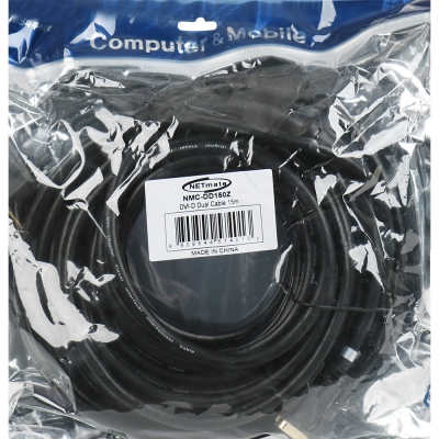 강원전자 넷메이트 DVI-D 듀얼 케이블 15m (블랙) NMC-DD150Z